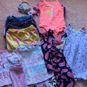 Babygirl clothing lot 18months